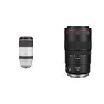 Canon RF 100-500mm F4.5-7.1L IS USM Lens - L-Series Super Telephoto Zoom & RF 100mm F2.8L MACRO IS USM - Professional macro lens for R system cameras Black