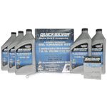 Quicksilver 10W-30 Oil Change Kit for 4-Stroke 75hp, 90hp and 115hp Mercury 2.1L Outboards