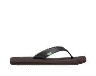 Sanuk Women's Yoga Mat Flip Flops, Brown Brown, 6 UK