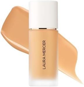 Laura Mercier Real Flawless Weightless Perfecting Waterproof Liquid Foundation: Medium-Buildable Coverage, 12 HR Fade-Proof Wear, Natural Finish, Hydrating, Long Lasting, Non-Comedogenic, Ginger