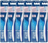 Oral-B Pro-Health Gentle Clean Cross Action Toothbrush for Sensitive Teeth, 35 Extra Soft, Pack of 6