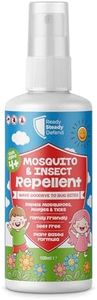 Natural Mosquito Repellent Spray for Kids | DEET-Free Insect Repellent for Children, Bite and Sting Relief, Plant-Powered Insect Repellent Spray, Holiday Essentials for Family Travel