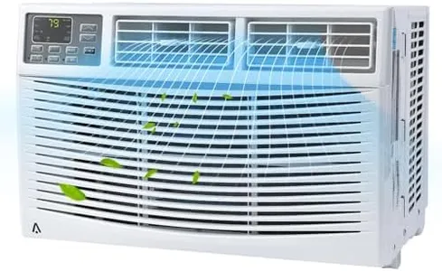Window Air Conditioner 12000 BTU - WiFi Enabled, Energy Efficient, Portable, Remote Control, and Compact Design, Cooling Up To 550sq.Ft, 115V