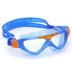 AQUASPHERE VISTA JR | Swimming Goggles for Kids 6 years + | UV Protection | Silicone Seal | Anti-Fog and Leak-Proof | Boys & Girls | Swimming Pool Goggles