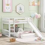 Morhome Twin Over Twin Bunk Bed wit