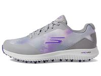 Skechers Gg Splash Kids Spikeless Golf Shoes Grey/Purple 3.5 (36.5)