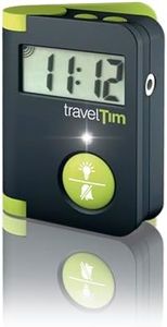 Humantechnik Travel Tim Réveil de Voyage Compact Couleur Vert et Noir