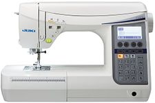 Juki HZL-DX5 Electric Sewing Machine with Automatic Thread Cutter Foot Control Metal White 51 x 25.7 x 30.5 cm