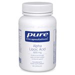 Pure Encapsulations - Alpha Lipoic Acid ALA 600mg - Hypoallergenic Water and Lipid Soluble Nutritional Supplement - 60 Vegetarian Capsules