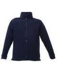 Embroidered Rainbow Logo Fleece Jacket. `Complies with NHS identity guidelines (Dark Navy, L)