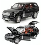 Sky Tech® Range Rover SUV Car 1:32 Scale Model Car Exclusive Alloy Metal Pull Back Die-cast Car Metal Pullback Toy car with Openable Doors & Light Music Best Gifts Toys Kids【Colors as Per Stock】