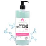 Active Collagen Gel, Expert Formula, All in One, Anti Aging, Skincare, Men, Women, Lifting, Elastin Gel,Acne, Anti Stretch Marks, Natural Beauty, Face, Body, 500 ml