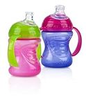 Nuby Plastic 2-Pack Two-Handle No-S