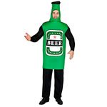 KalcyKizz Adult Men's Lightweight Beer Bottle Costume One Size