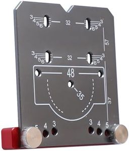 Door Hinge Jig, Cabinet Hinge Jig, Kitchen Hinge Jig, Drill Guide, Door Lock Jig, Carpentry Tools and Equipment, Wood Working Tools and Equipment for Woodworking Drilling