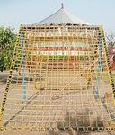 Raisco Adventure Rocks Climbing Commando Net Cargo Net Material : Polypropylene Rope (Polypropylene 20MM Rope Thickness 10 Inch Mash for Army Use, 10x20 Feet)