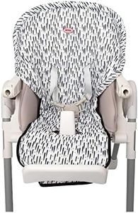 Nuby Baby High Chair Cover - Protects from Spills and Crumbs - Water Resistant for Easy Cleanup - Brush Strokes Print