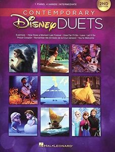 Contemporary Disney Duets: 8 Great Disney Duets for 1 Piano, 4 Hands