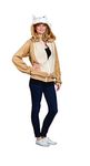 RG Costumes Women's Vixie The Fox Hoodie Adult Sized Costume, Tan, Large