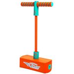 My First Flybar Foam Pogo Jumper For Kids Fun and Safe Pogo Stick For Toddlers, Durable Foam and Bungee Jumper For Ages 3 and up, Supports up To 250lbs (Orange)