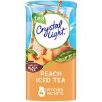 Crystal Light Peach Tea Drink Mix (8Quart), 1.0Ounce Packages (Pack of 4)