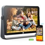 KODAK Wireless Digital Picture Frame with 4000mAh Battery Powered, 10.1 Inch 1920x1200 G+G IPS Touch Screen Digital Picture Frame, 32GB Storage, Auto-Rotate, KODAK APP, Ideal Festival Gift