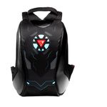 GRAND PITSTOP GRPack NightWing-Mark-1 Anti Theft Backpack With safety flashers for 15.6 inch Laptop Compartment, Light Weight, Quick Access Pockets, Water Resistant Multifunctional Backpack 25 L