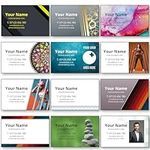 Business Cards - Instant Design, Customise and Personalise with Many Templates - Finest 350gsm Silk Board - Best Print Quality