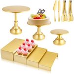 Gold Dessert Table Display Set, Met