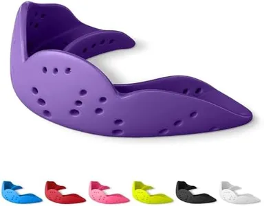 SISU Aero Small Mouthguard, Purple Punch - 1.6mm Thin - Custom-Molded Fit - Slim Design - Remoldable Up to 20 Times - for Team Sports - Non Toxic