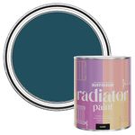 Rust-Oleum Blue Heat Resistant Radiator Paint in Gloss Finish - Commodore Blue 750ml