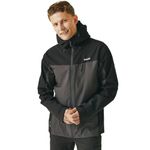 Regatta Mens Birchdale Waterproof Jacket - Ash/Black - L