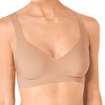 Sloggi Women's ZERO Feel Bralette EX Bustier , COGNAC, M