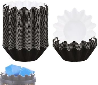 50 Pcs Wax Melt Warmer Liners Reusable,Wax Melter and Wax Burner,Leakproof Candle Warmer Liners Wax Tray Wax Liners for Scented Wax and Wax Melts Black