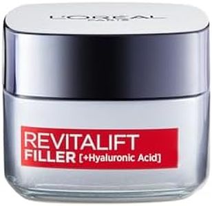 L’Oréal Paris Revitalift Filler Deep Replumping Anti-Ageing Day Cream, Intensely Hydrates, Replumps Skin, and Smooth Wrinkles with Macro, Micro, and Micro-Epidermic Hyaluronic Acid, 50ml