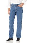 Signature by Levi Strauss & Co. Gold Label Men's Regular Fit Flex Jeans, Medium Indigo, 50W x 32L