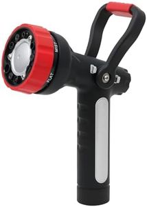 RESTMO Fireman Hose Nozzle Heavy Duty, Garden Hose Spray Nozzle for Outdoor