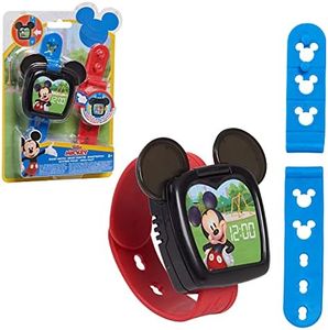 Disney Junior Mickey Mouse Funhouse Toy Watch for Kids with Lights and Sounds, Officially Licensed Kids Toys for Ages 3 Up by Just Play