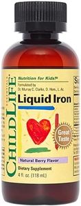 ChildLife Essentials, Liquid Iron, Vegan Iron Drops for Children, 118ml, Vegetarian, Gluten Free, Soy Free, GMO Free