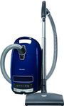 Miele Complete C3 TotalCare Bagged Canister Vacuum Cleaner with Miele AirClean System, Electrobrush and Parquet Twister Floorbrush, 1200 W, in Navy Blue