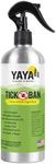 TICK BAN - Yaya Organics TICK Repellent, Bug Repellent, DEET-Free, 100% Natural, Organic Ingredients, 16 oz Value Size with All-Position Sprayer, Protect Your Family with This Effective Tick Spray