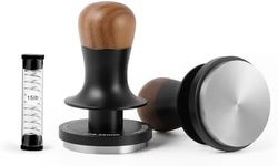 MHW-3BOMBER Espresso Coffee Tamper 58.35mm with Three Spring Loaded Calibrated Espresso Tamper 30lbs Tamper for Espresso Machine with Sound Feedback T6184T-OS