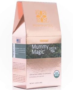 Mummy Magic Tea - Slim Tea for Women - Detox Tea with Moringa - 100% Organic + Supports Digestion- Up to 80 Servings - 40 Count(2 Pack)