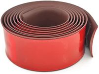 Floor Transition Strip Cover Strips, Flooring Transitions Strip, Doorway Rubber Threshold Strip for Gap Seam Bind Tape (Brown)