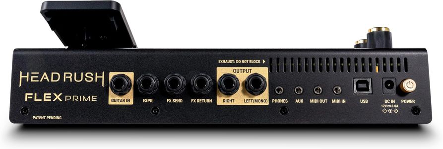 HeadRush Flex Prime Multi-Effects Guitar Pedal – Versatile FX Processor