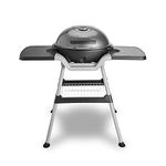 Tower T14039BLK Electric Indoor and Outdoor, Cerasure Non-Stick Coating and Thermometer, 2400 W, Aluminium, Black
