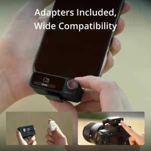 DJI Mic 2 Wireless Microphone – Dual Channel, Portable Audio