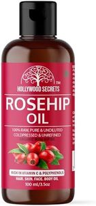 Hollywood Secrets Organic Pure Rosehip Oil Skin Face Hair 100 ml