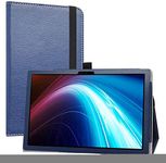 Labanema Case for Dragon Touch Notepad 102, PU Leather Slim Folding Stand Cover for 10.1" Dragon Touch Notepad 102 /Winnovo P20 /TECLAST P20HD /Blackview Tab8 (Not Fit Other models) - Dark Blue