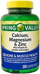 Calcium, Magnesium, Zinc & Vitamin 